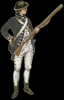 This is how William Rhodes may have look while as soldier in the Second Virginia Regiment, from 1777-1778.
