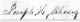 Signature of Joseph H. Rhodes, 1861